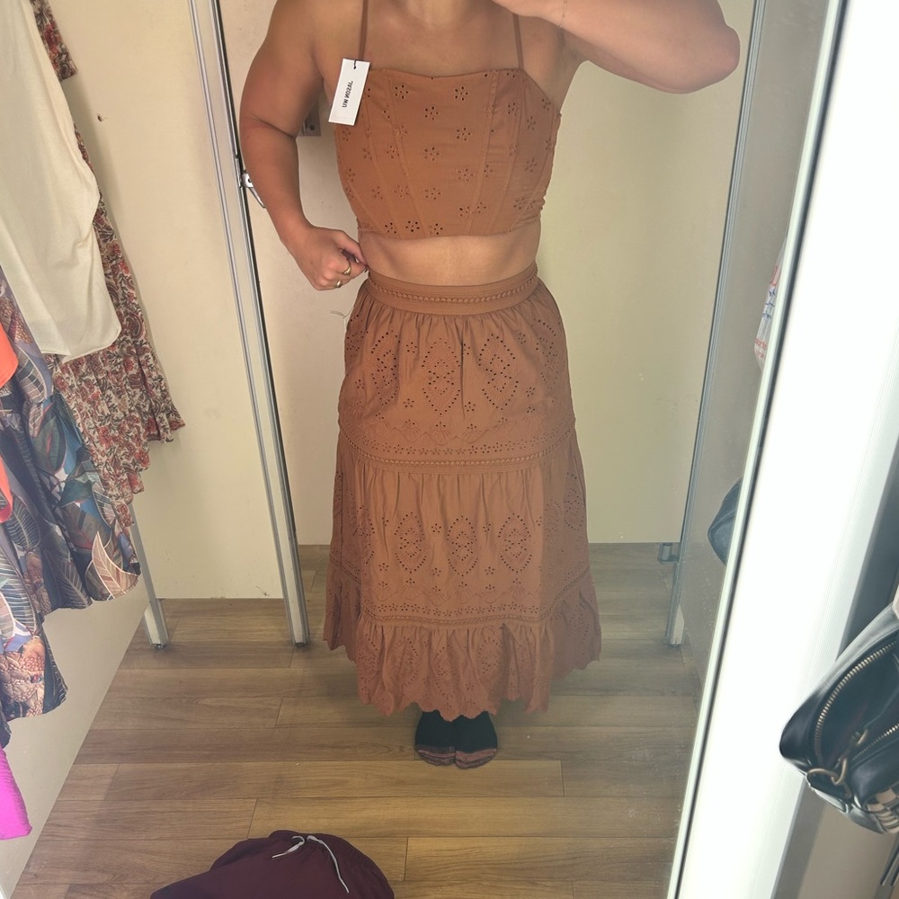 Jason Wu Rust Two piece Set